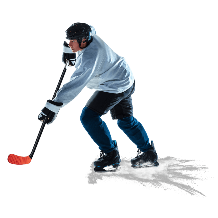 hockey-player-the-pond